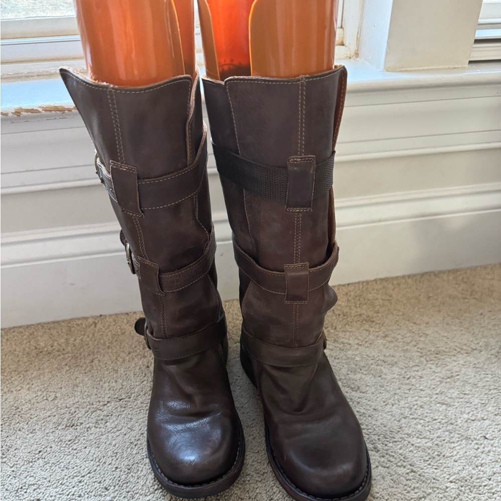 Fiobentini and Baker eternity brown boots 37.5